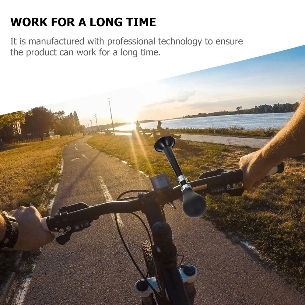 

Bike For Adults Portable Manual Air Lightweight Cycling Horn Crisp Sound Safe Bell For Mountain Road Bike Outdoor Riding Squeeze