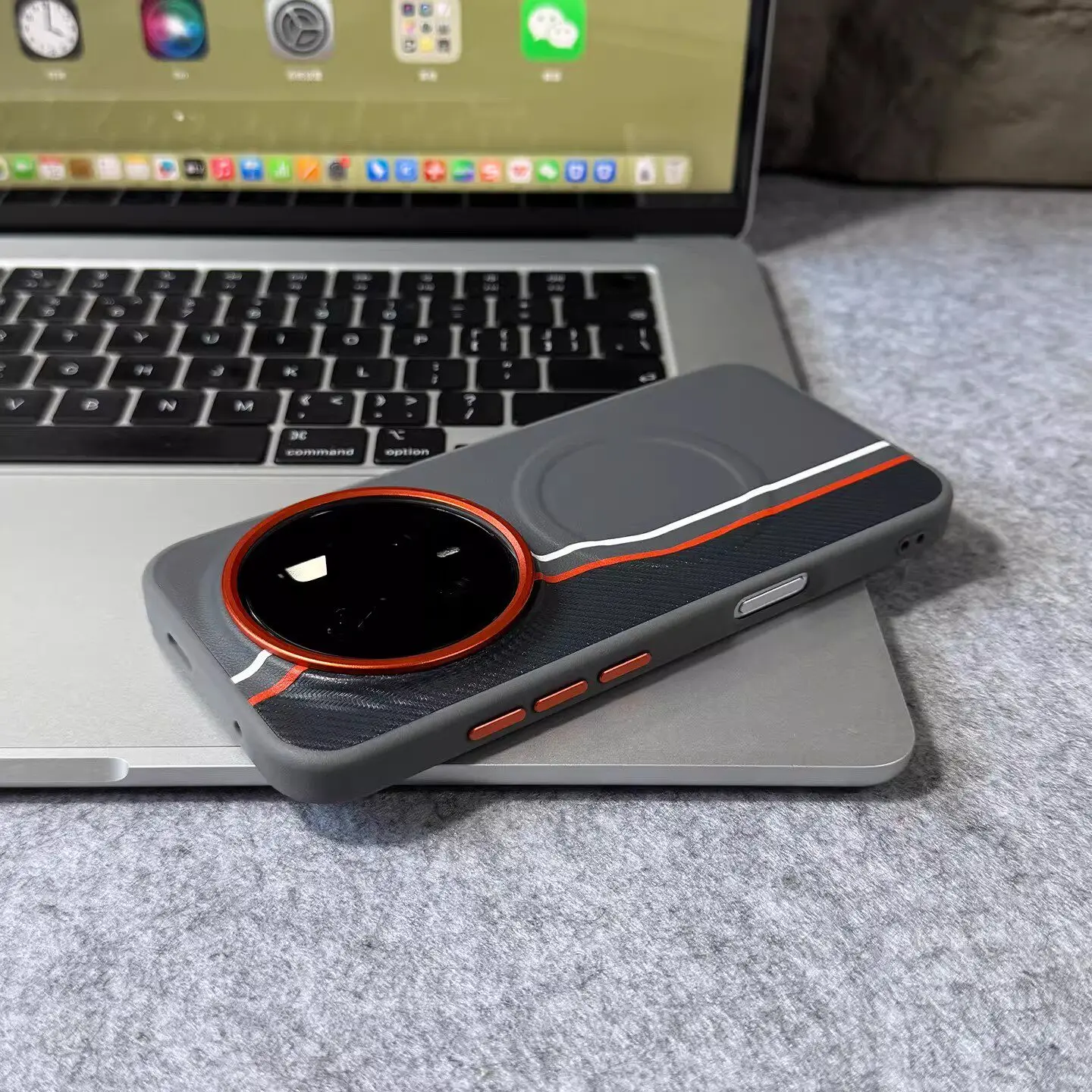 Case For Magic 8 Pro Fashion 360° Simple Magnetic Metal Butt