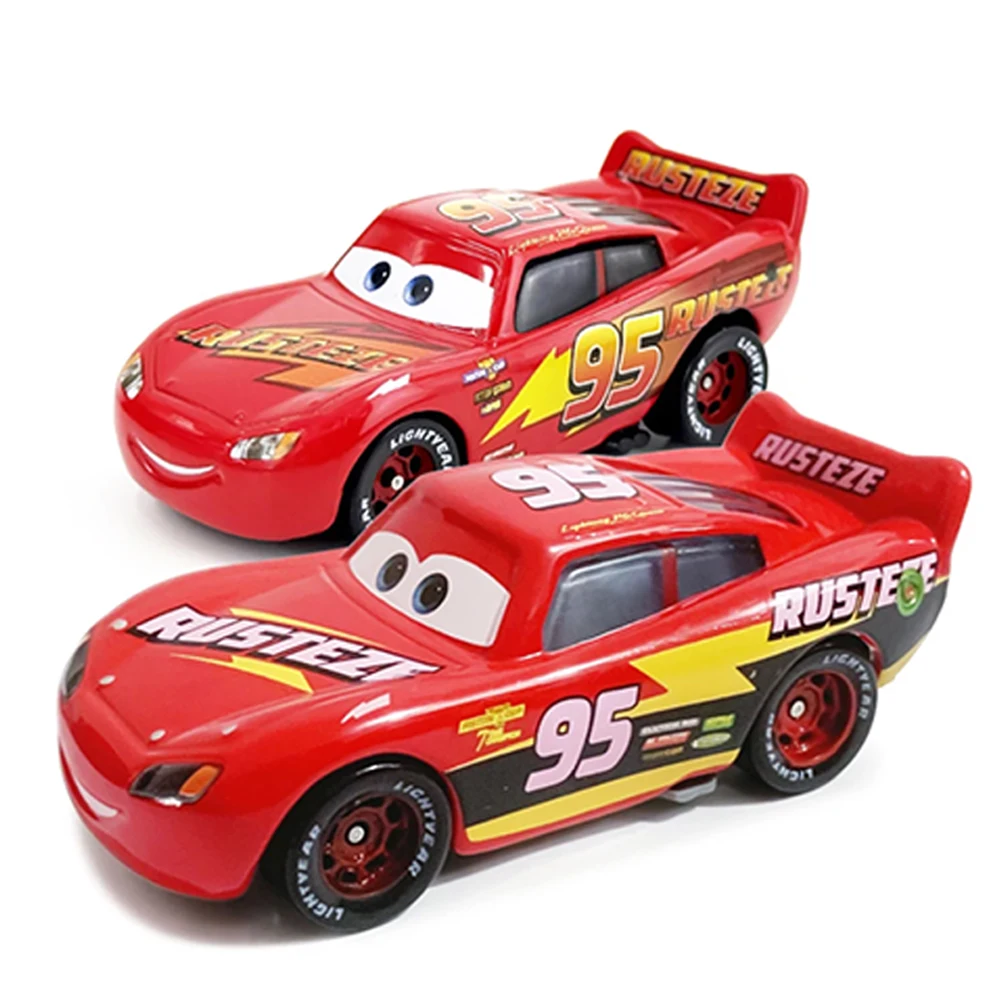 Cars 2 Cars 3 Character Rusteze Piston Cup Racer Lightning McQueen Metal Alloy Diecast Car Model Child Toy Cars Christmas Gifts