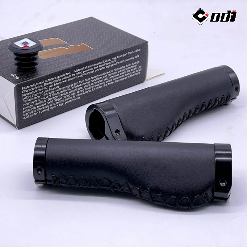 ODI Grips Lock on Bicycle Grip Handle Leather Mountain Bike Handlebar Grip Tok Soft Ergon MTB Cuffs Handles MTB Bike Gauntlet