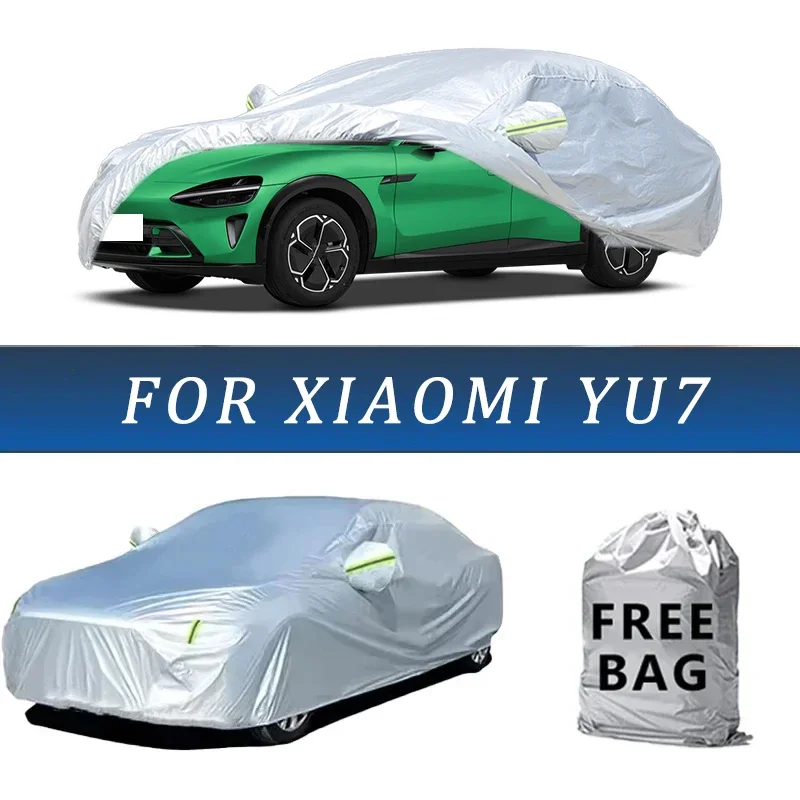 

For Xiaomi YU7 Car Cover Outdoor Protection Covers Snow Sunshade Waterproof Dustproof Exterior UV Car Accessories