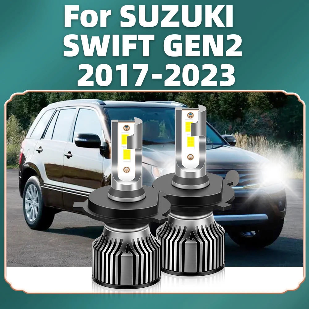 

Для SUZUKI SWIFT GEN2 2017 2018 2019 2020 2021 2022 светодиодный Bulb 2023 лм чип CSP 12 В Автомобильные диодные лампы 6000K