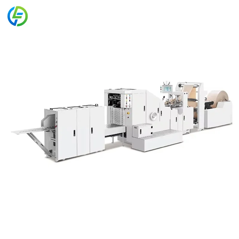 Customized Cheap Paper Coffee Bags Sealing Machine v Cut Die Cutting Automatic Paper Bag Machine view 3