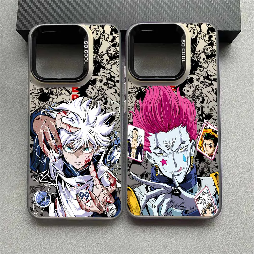 Funda de Anime Hunter x Hunter para Xiaomi Mi 15T 14T 14 Redmi 15C 15 14C 13C A5 A3 A2 A1 Note 15 14 13 Pro Plus