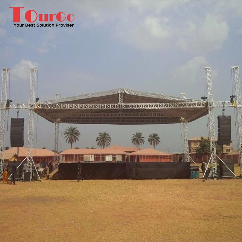 تروس سقف مسرحية من الألومنيوم معتمدة من TUV مقاس 300 مم #4