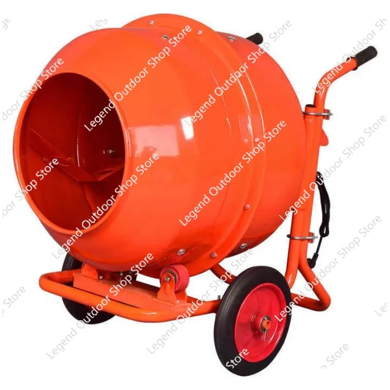 High Efficiency Commercial Construction Site High Power Electric Concrete Cement Mortar Mixer Manual Feed Concrete Mixer