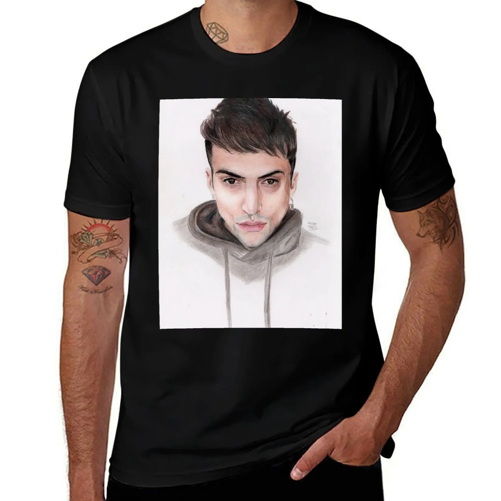 Mitch T-Shirt Stylish Graphic Short Sleeve Top T-Shirt