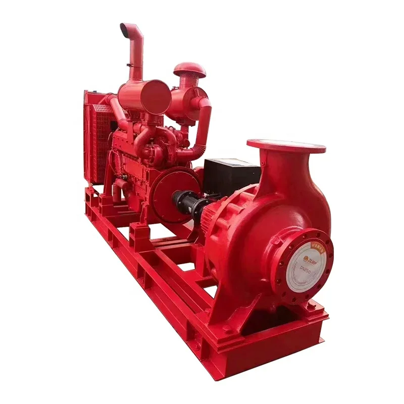 Fire Fighting Water Pump Diesel   Engine Centrifugal     Equipment Set