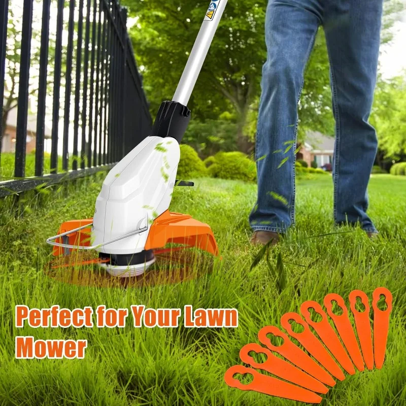 100pcs Plastic Replacement Blades Lawnmower Blades For Grass Trimmer FSA 45 FSA 57 FSE 52 STIHL Polycut 2-2 Polycut 3-2
