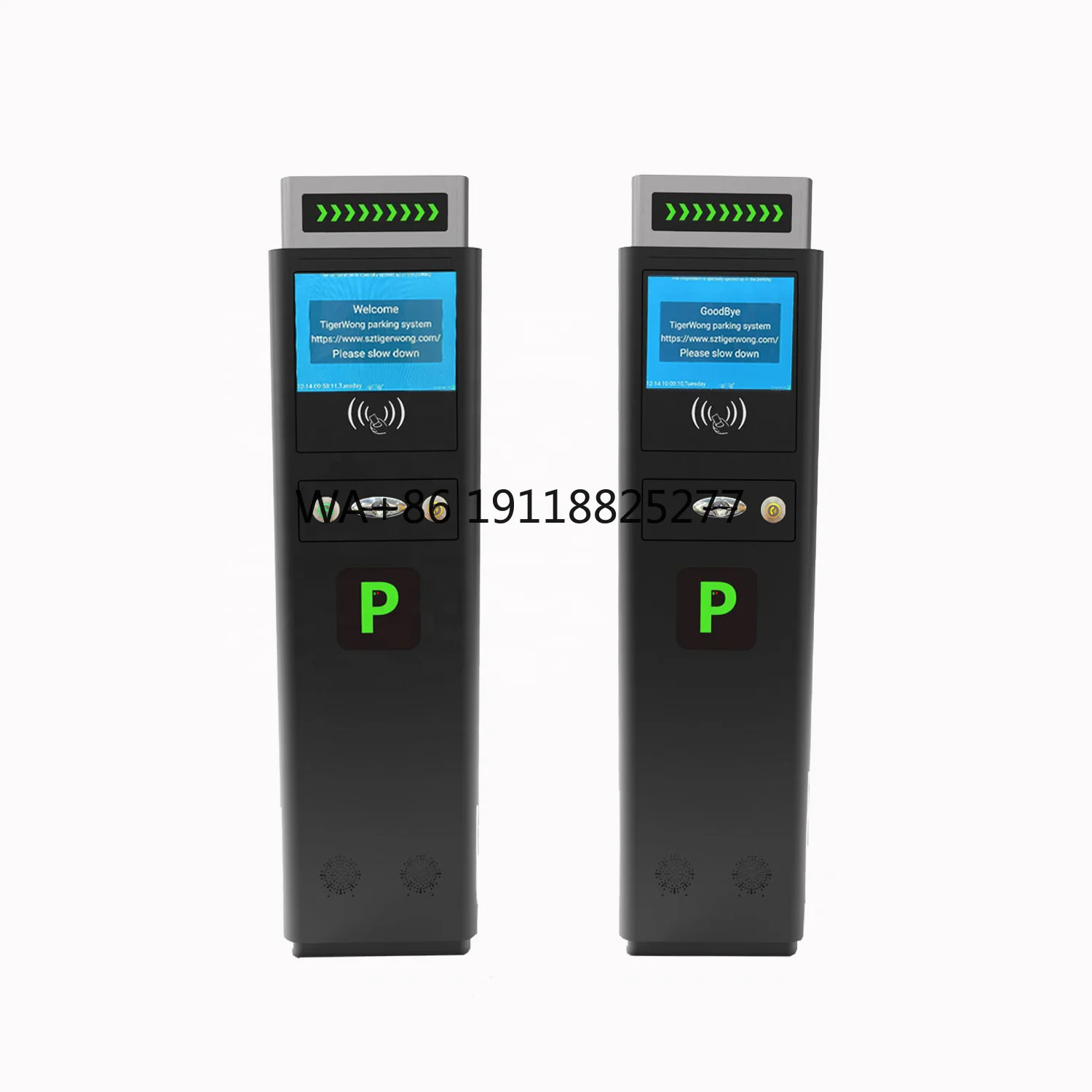 

RFID Car Parking System Ticket Dispenser Car Parking Management System Parking Lots Count System