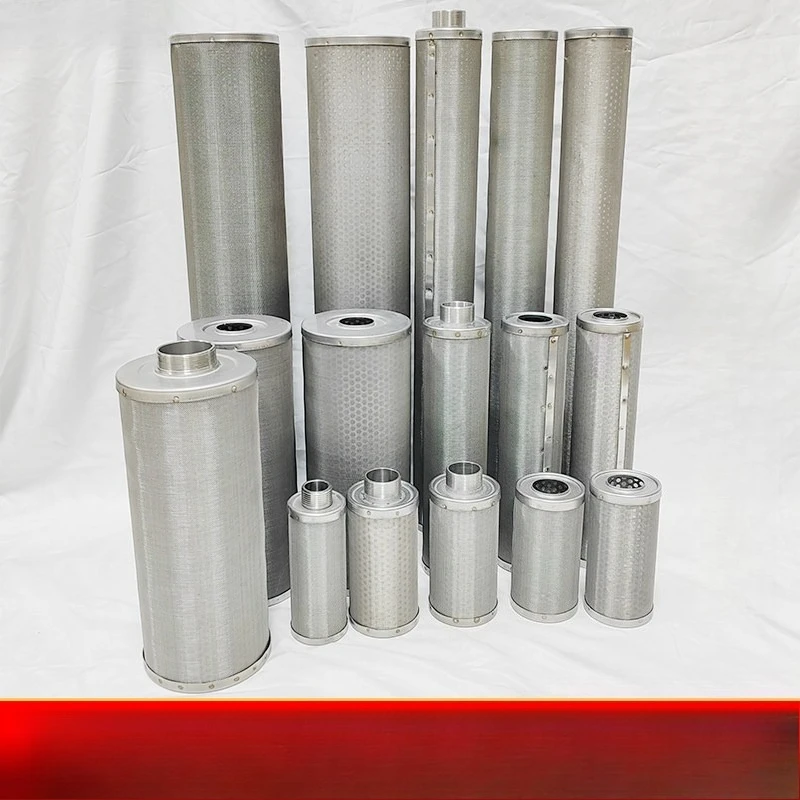 10 Inches Water Filter Stainless Steel Cartridge 50 75 270 400 Micron Replacement Parts
