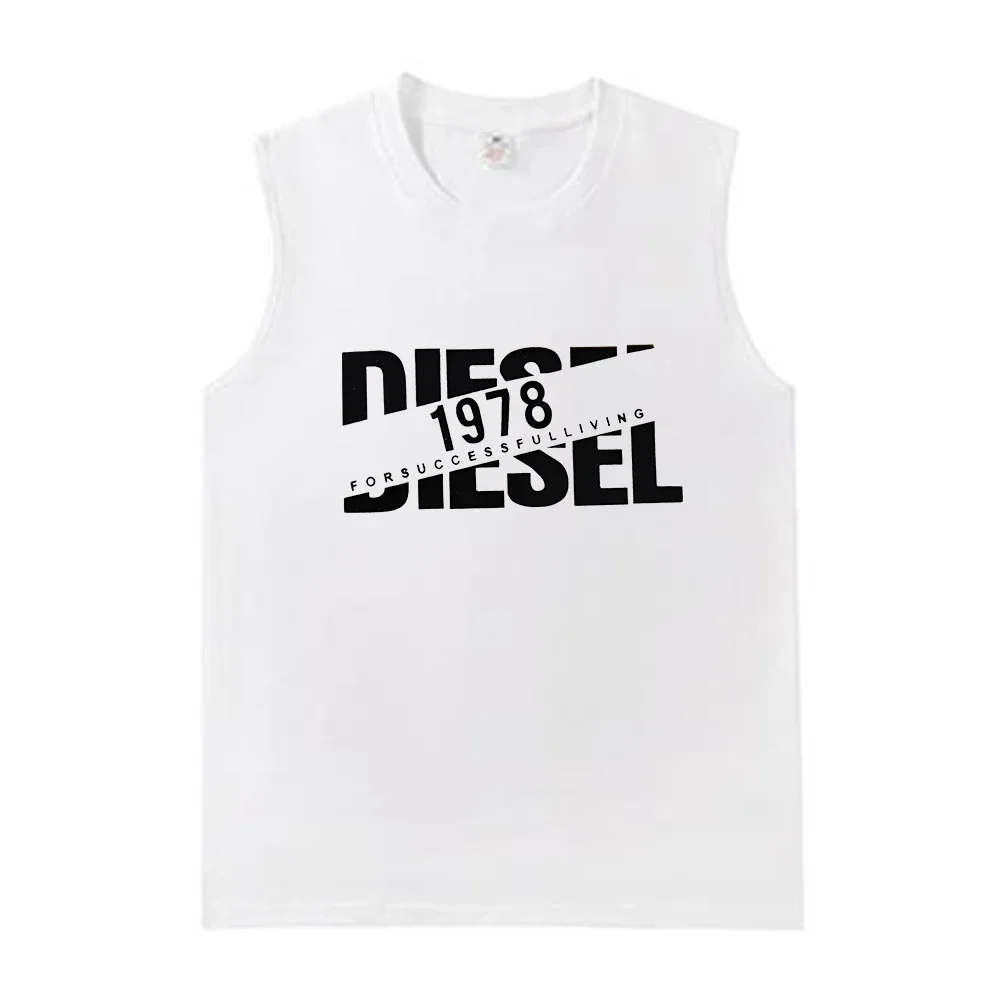 Men 100% Cotton Smiling Glitter Broken Bear Graphic Print T Shirts Short Sleeve Avant-garde Casual Summer Streetwear Tops