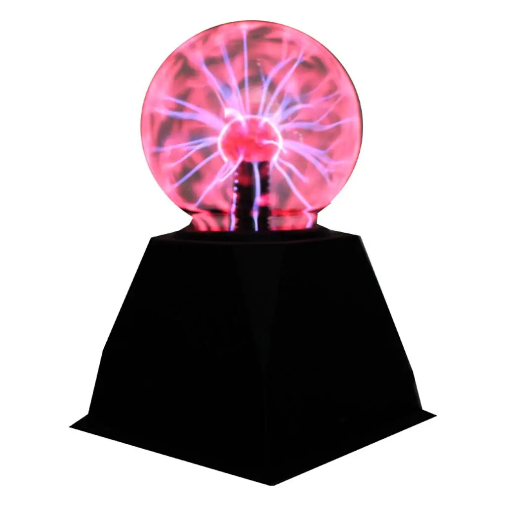Lámpara de mesa con esfera de globo alimentada por USB con bola de cristal de 4/5/6/8 pulgadas