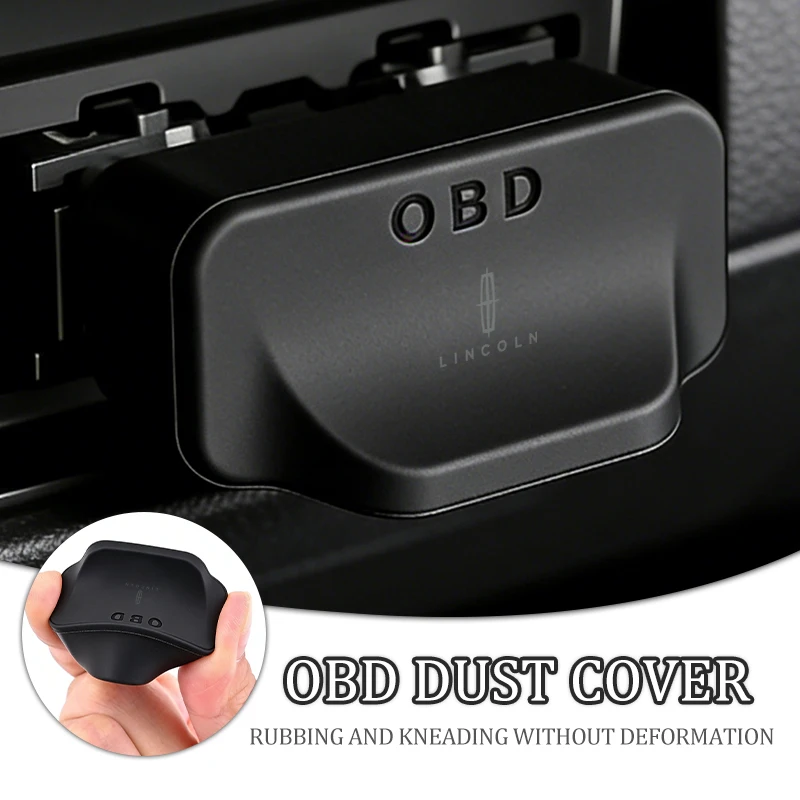 OBD Dust Cover Waterproof Protector Cap Diagnostic Port Interface For Lincoln MKZ MKX Navigator Aviator Nautilus Continental MKC