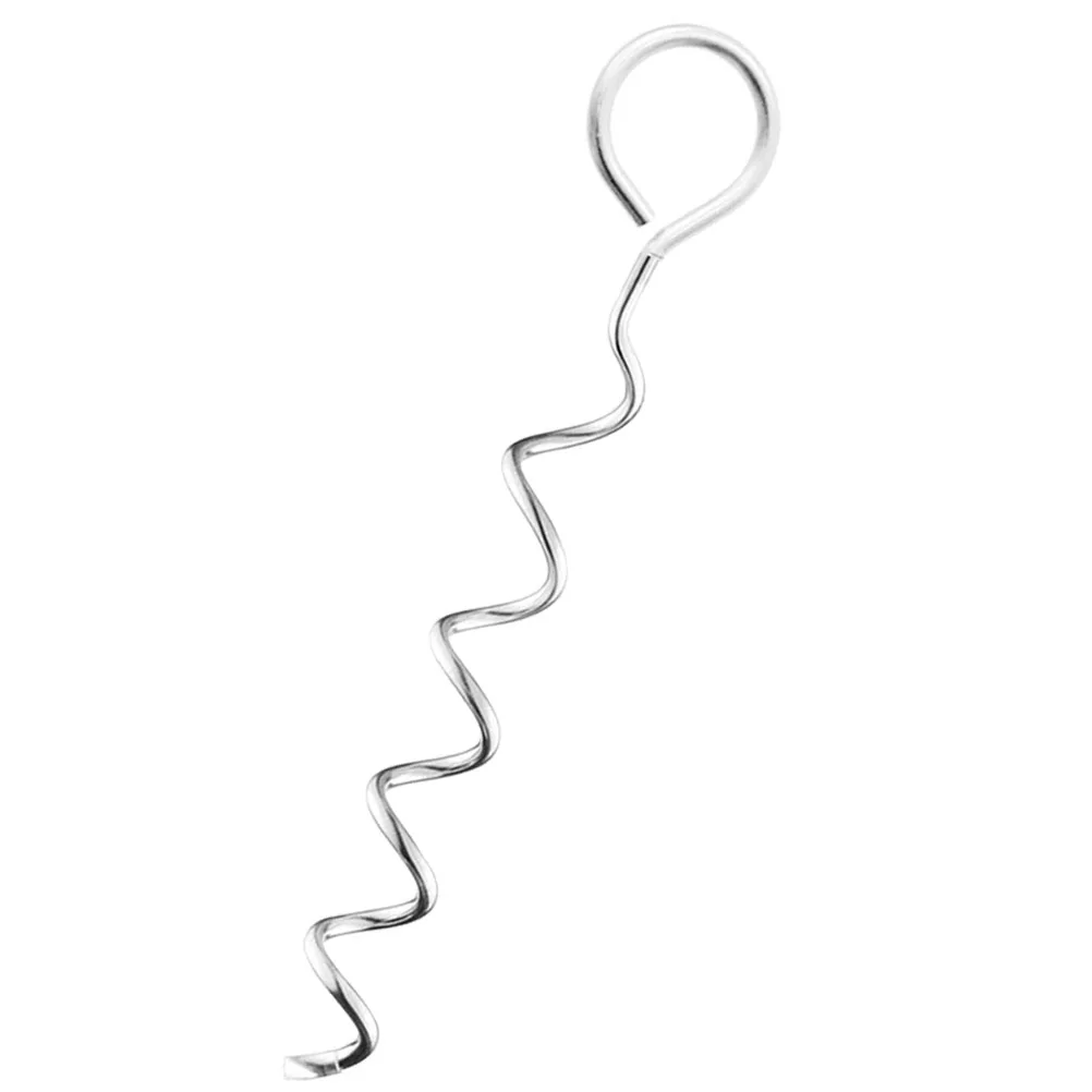 

Thick Pile Stake Heavy Duty Ground Anchors Metal Stakes for Camping Tents Outdoor Playing Dog Training Hiking Reusable Sturdy