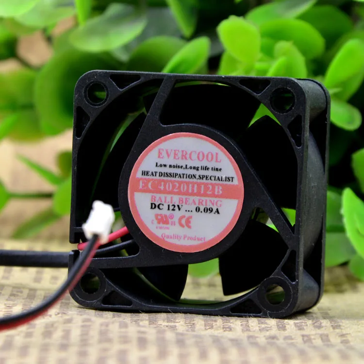 NEW ORIGINAL EC4020H12B 12V 0.09A 4020 40x40x20mm COOLING FAN RADIATOR