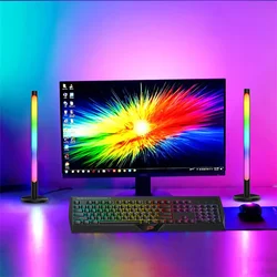 Indoor For Home Bedside Living Room Decor APP Remote Control LED Gaming Table Lamp RGB Smart Home Lights music rhythm light