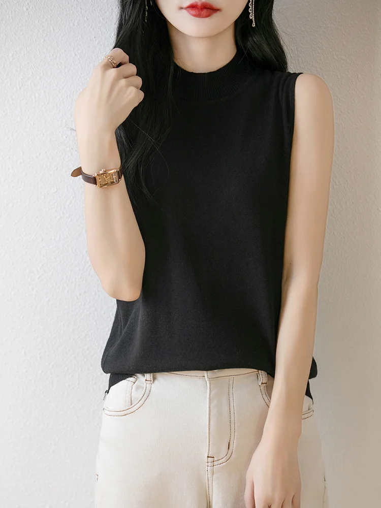 سترة صوفية محبوكة ناعمة ودافئة للنساء قاعدة irt f ياقة عالية Svel طبقات عصرية للتنقل Sle قطع مستقيمة منتظمة...