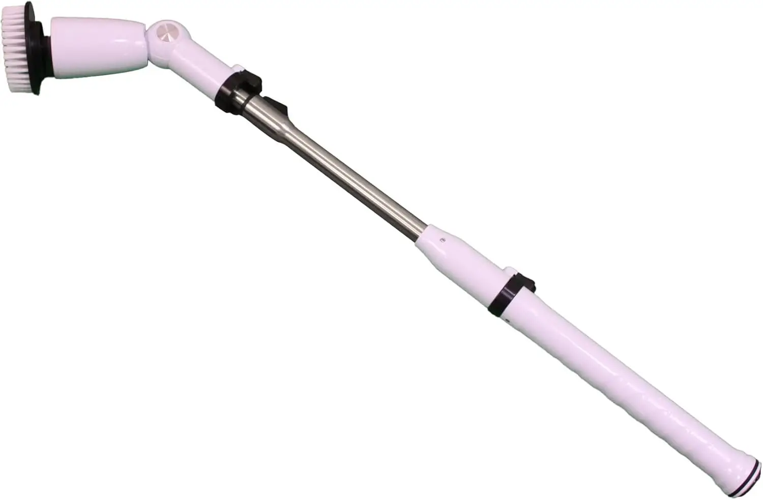 منظف دوار كهربائي مع 4 رؤوس، مقبض قابل للتمديد، سرعة مزدوجة، شحن USB-C - للاستحمام، حوض الاستحمام، البلاط، الأرضية #1