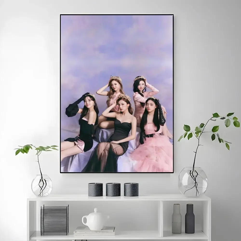 K-KPOP  I-ITZY Poster High-quality vintage prints & posters for home, bar, cafe, aesthetic wall art. - view 5