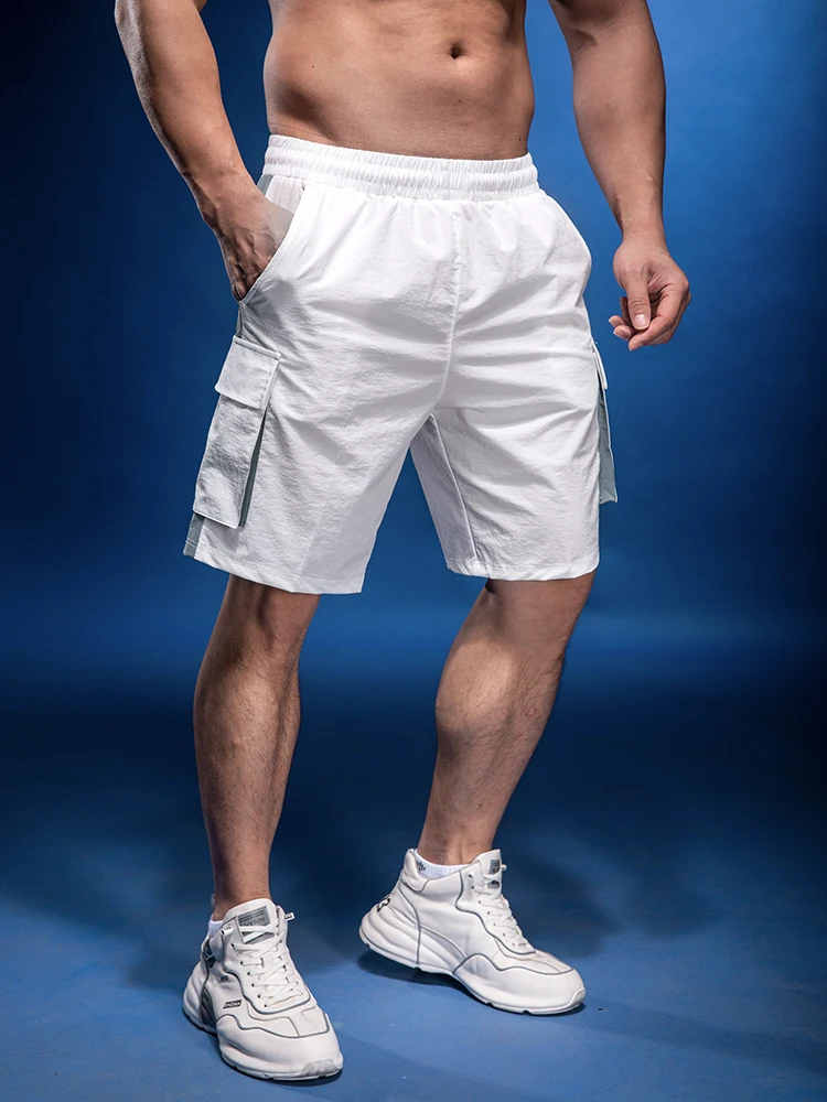 Mens Cargo Shorts Quick Dry Shorts Fishing Hiking Workout Basketball Outdoor Athletic Gym Fitness Casual Sports Travel Pants