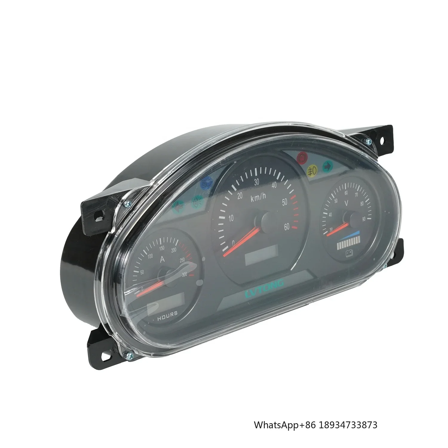 universal digital speedometer for electric golf car