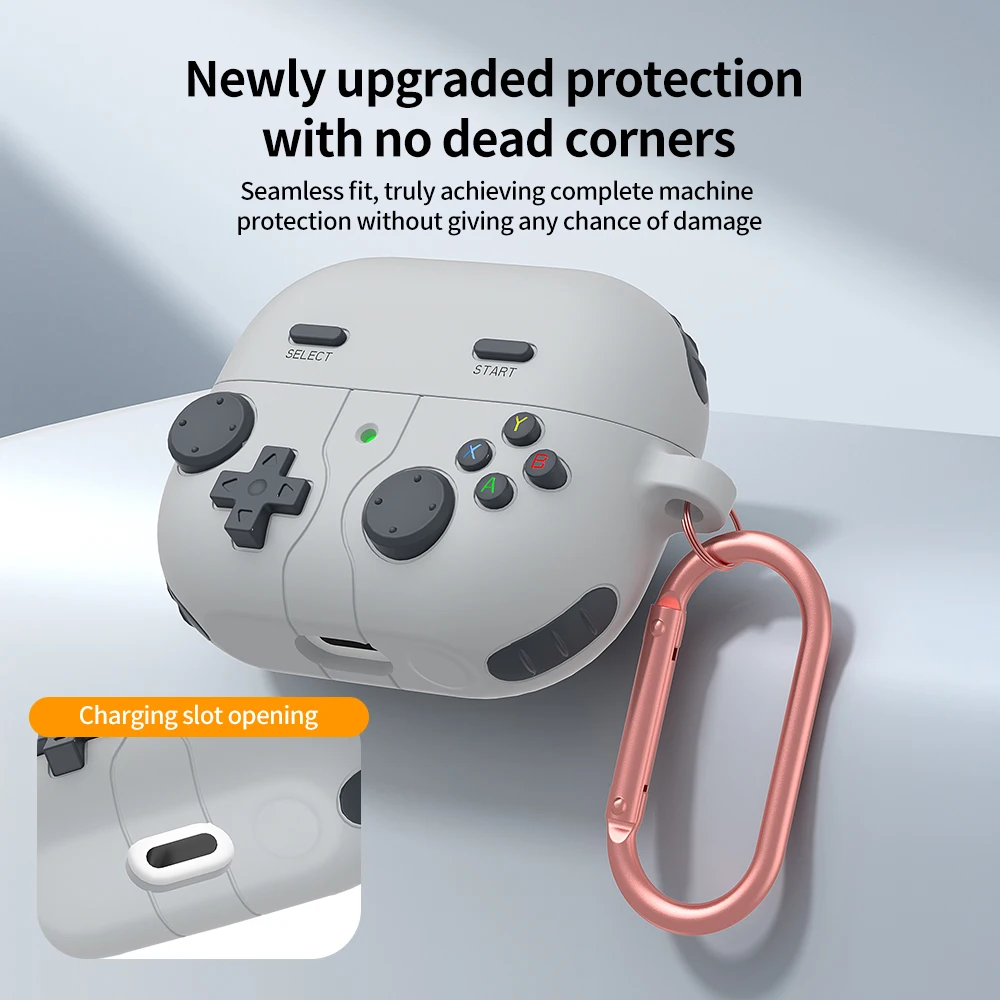 For Samsung Galaxy Buds 3 Buds 3 Pro Case 3D Cartoon Game Consol Earphone Accessories For Samsung Galaxy Cover With Cleaning