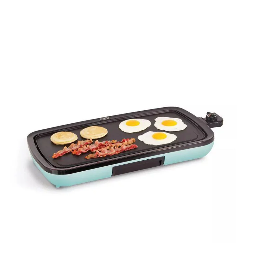 

Everyday Nonstick Electric Griddle for Pancakes Burgers, Quesadillas, Eggs & other on the go Breakfast, Lunch