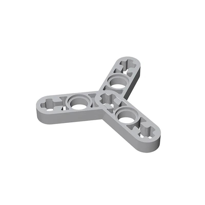 MOC 10PCS 44374 ดัดแปลงโรเตอร์บาง 3 ใบมีด Building Block ชุด Liftarm House อิฐอนุภาคปริศนาการศึกษาของเล่นเด็กของขวัญ