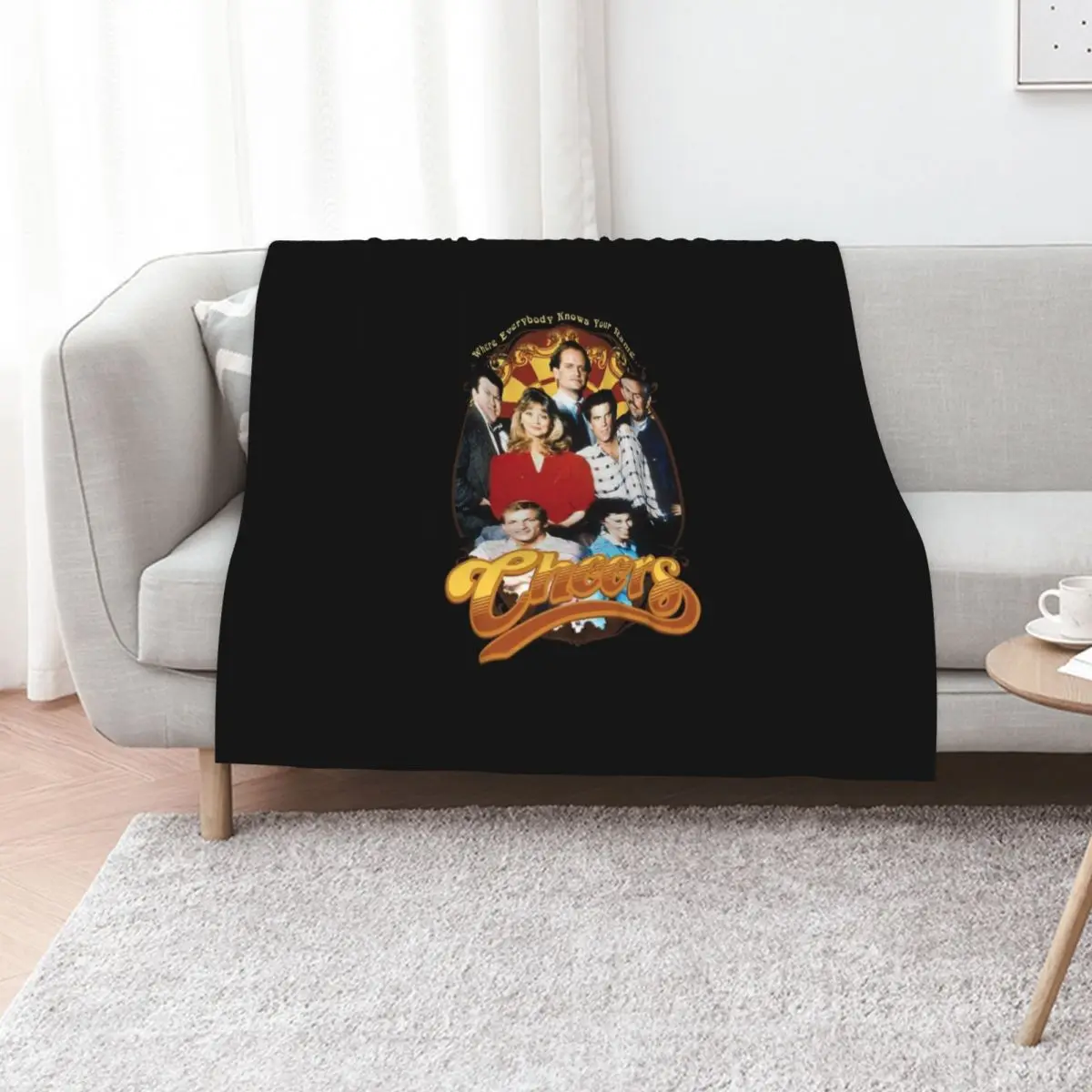 Cast Cheers cats Throw Blanket Luxury St Luxury Throw Decorative Sofas Giant Sofa Hairys Blankets For Baby Blankets