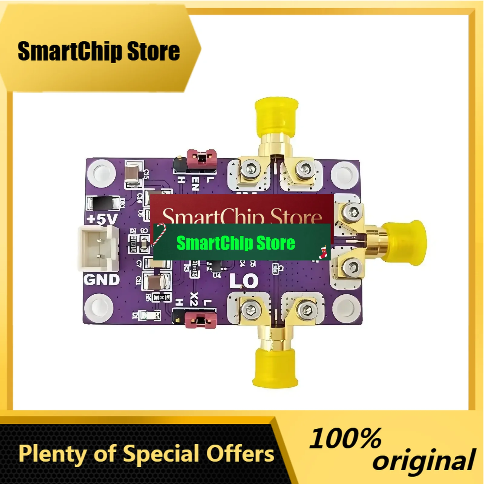 SmCpLTC5548 2-14GHz RF Mixer Module Broadband Frequency Converter With Built-in LO Doubler For Transmit/Receive Systems