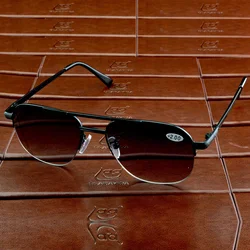 NOMANOV Gradient Tinted Progressive Reading Glasses UV400 Sunglasses For Men Outdoor Unique Wear +1 +1.5 +2 +2.5 +3 +3.5 +4