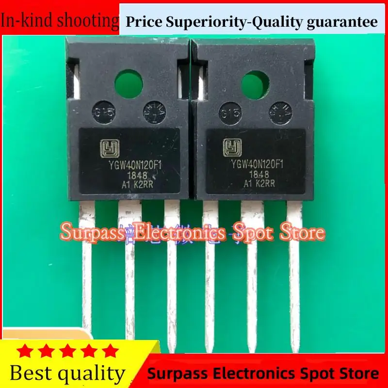 

10PCS-100PCS YGW40N120F1=40N120FL2 IGBT 40A1200V Price Superiority-Quality guarantee