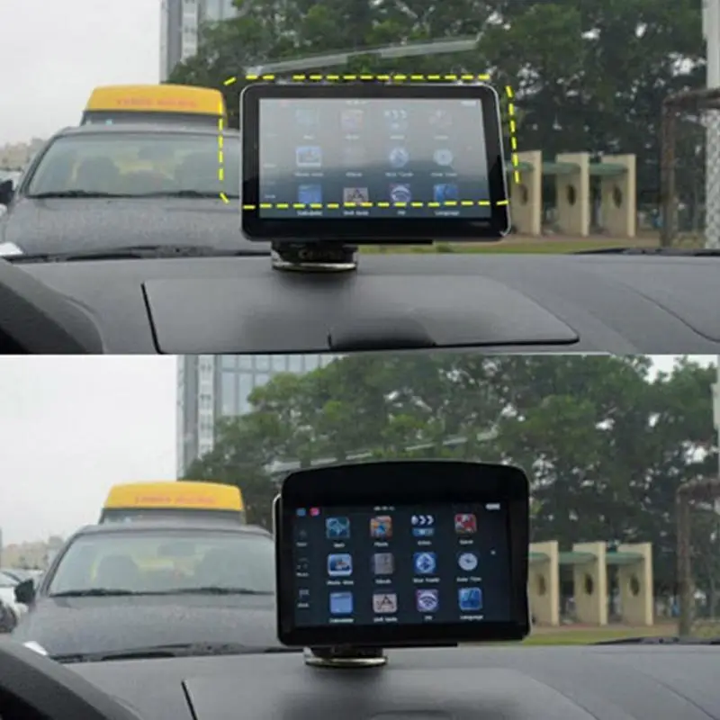 GPS Navigation Visor For Car Navigation Visor Sunshade GPS Glare Reducing Visor Sunshade For 5 Inch GPS Accessories Navigation