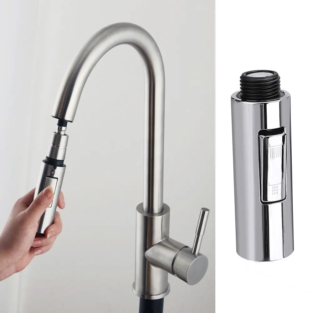 Universal G1/2 Pull Out Shower Nozzle Sprayer Bathroom Sink Spare Replacement Outlet Tap Kitchen Water Saving Faucet Spray Head