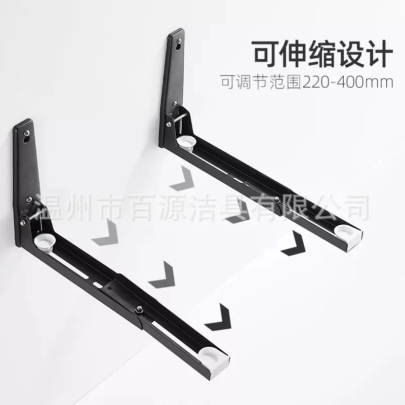 Kitchen microwave rack Kitchen shelf oven hanger bracket bracket 304 stainless steel wall mount