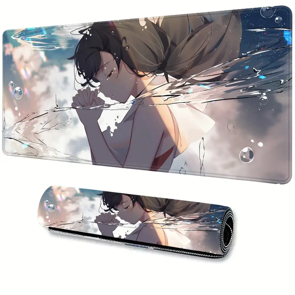 

Weathering With You Mousepad bag Mouse Pad For Gamers Computer Desk Pad Rectangular Anti-slip Rubber