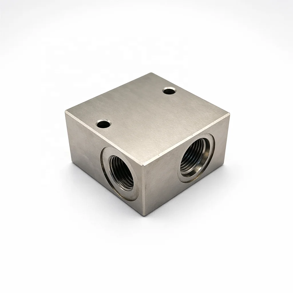 Mayroth Hydraulic Solenoid Valve Block VC10-2 Hydraforce Type 2 Way High Precision Steel Aluminum Hydraulic Manifold