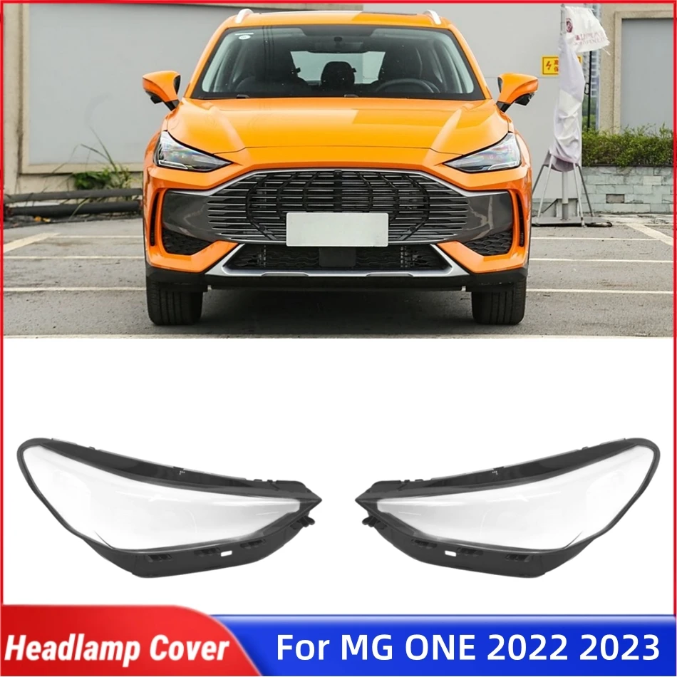 

For MG ONE 2022 2023 Car Replacement Parts Front Lamp Cover Glass Lamp Cover Car Front Headlight Lens Cover Lights Shell