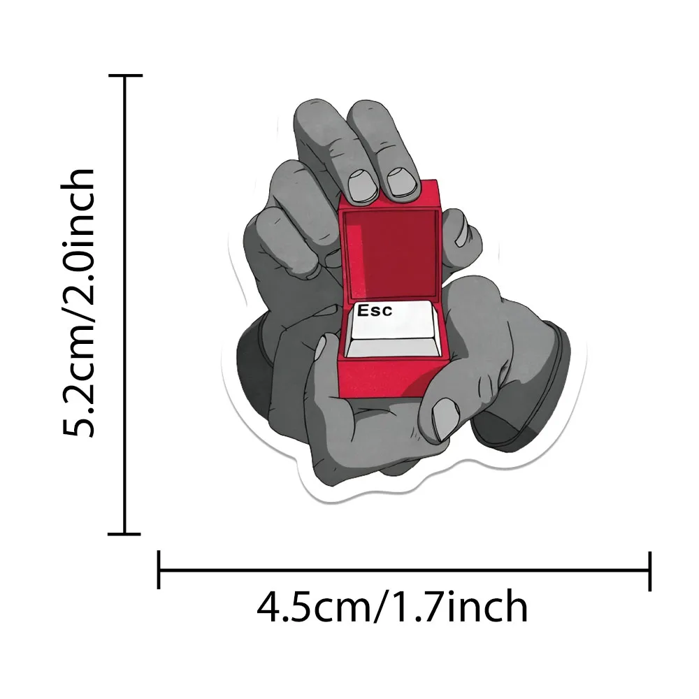 Pegatinas de vinilo con codificación de red para ordenador, pegatinas de vinilo DIY para ordenador portátil, casco de motocicleta y coche, 50 piezas