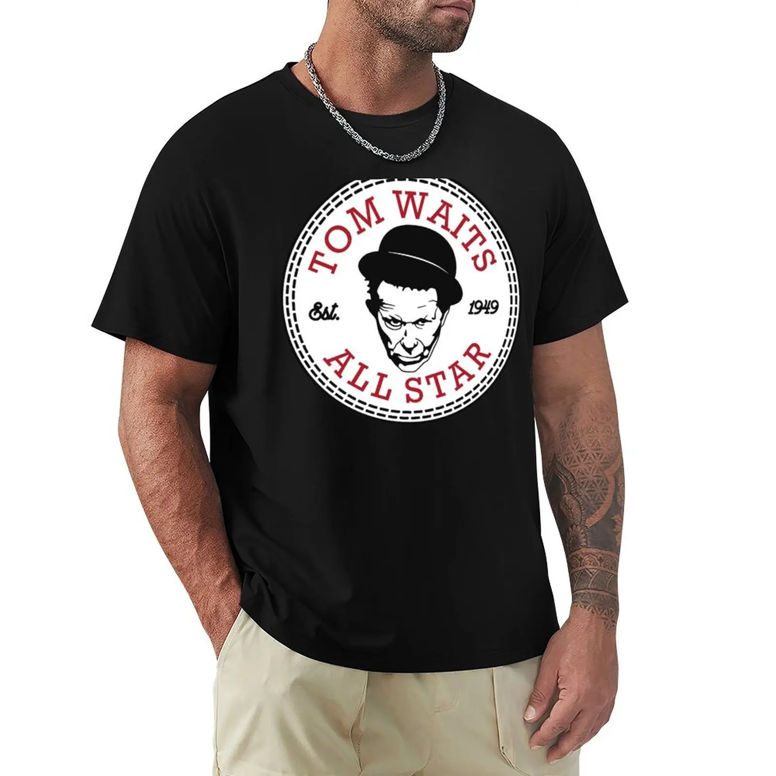 

Tom Waits T-Shirt essential t shirt anime clothes shirts men graphic