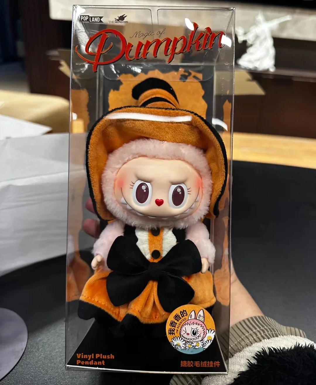 

100% Authentic POP MART The Monsters Labubu Mokoko Magic of Pumpkin Series Plush Doll 1 Set 6PCS Special Edition Halloween Colle
