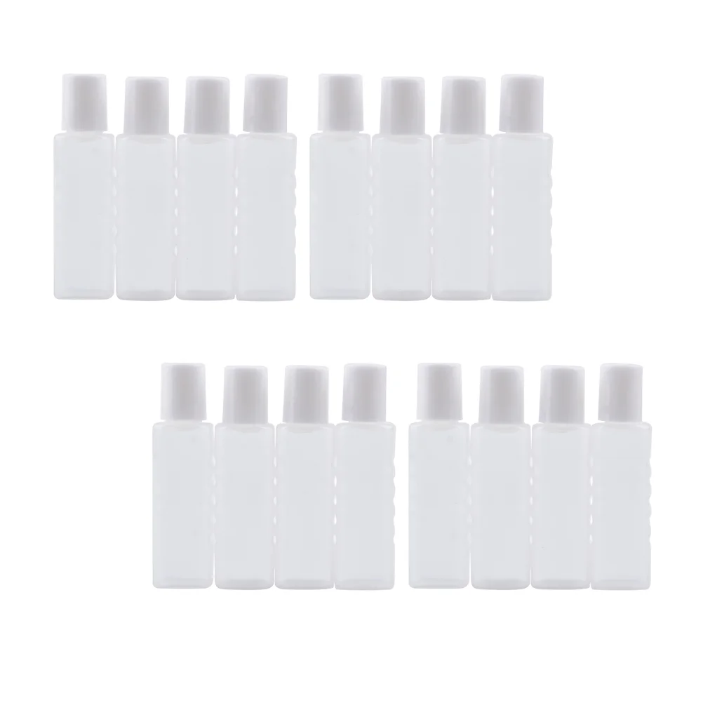 

20Pcs Empty Care Solution Bottle Plastic Bottle Lenses Box Accessories Empty Bottle Mini Bottle Liquid Dispensing Container