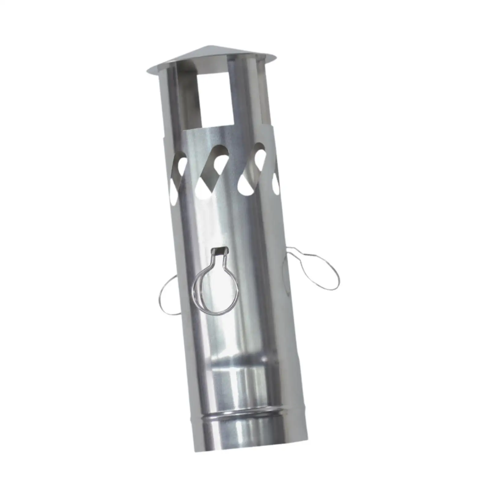 Chimney Cover Rain Cap Stainless Steel Pipe Vent Exhaust Protector for Fireplace Roof Flue Tube Outdoor Rainproof Cap