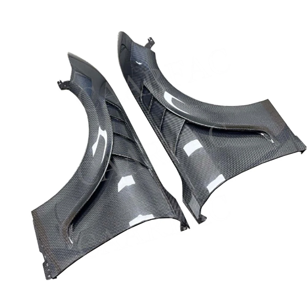 Dry Carbon Fiber Front Bumper Fender Flares Arch Wheel Eyebrow for Mustang S650 GT 2024-2025 Fender Flares Body Kits FRP