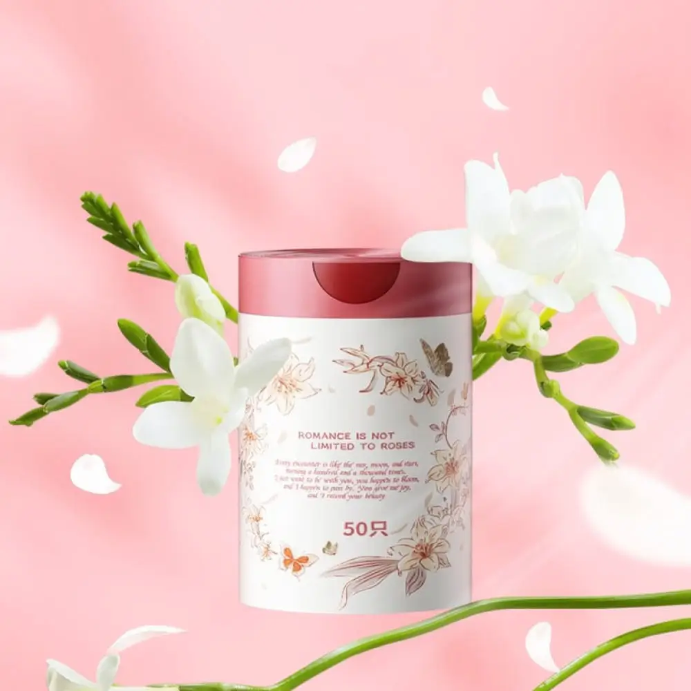 Durable Trash Bin Liners Drawstring Thickened Kitchen Garbage Bags Lily Fragrance Odor Neutralizer For Oukesi