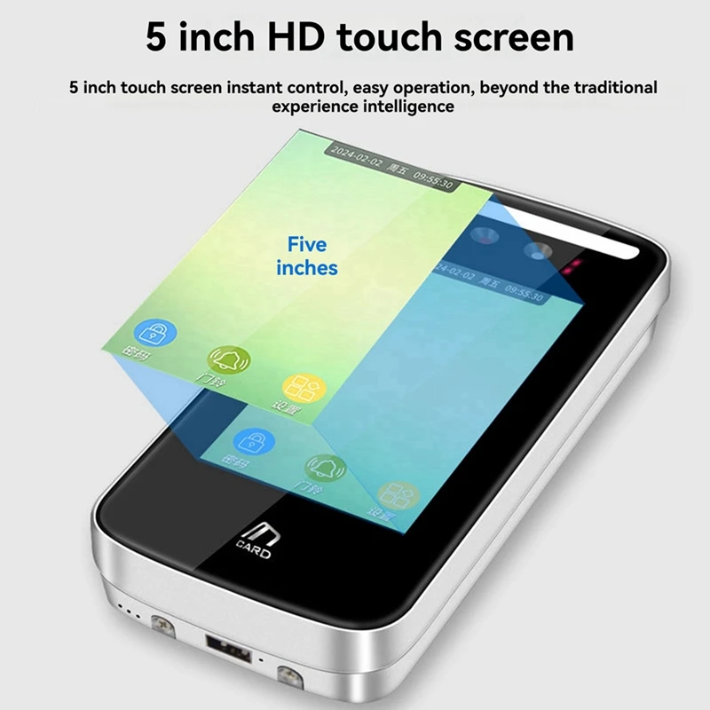 Tuya Smart Life Wi-Fi Динамическое распознавание лиц Контроль доступа TCP/IP Система учета рабочего времени Устройство чтения лица Водонепроницаемый