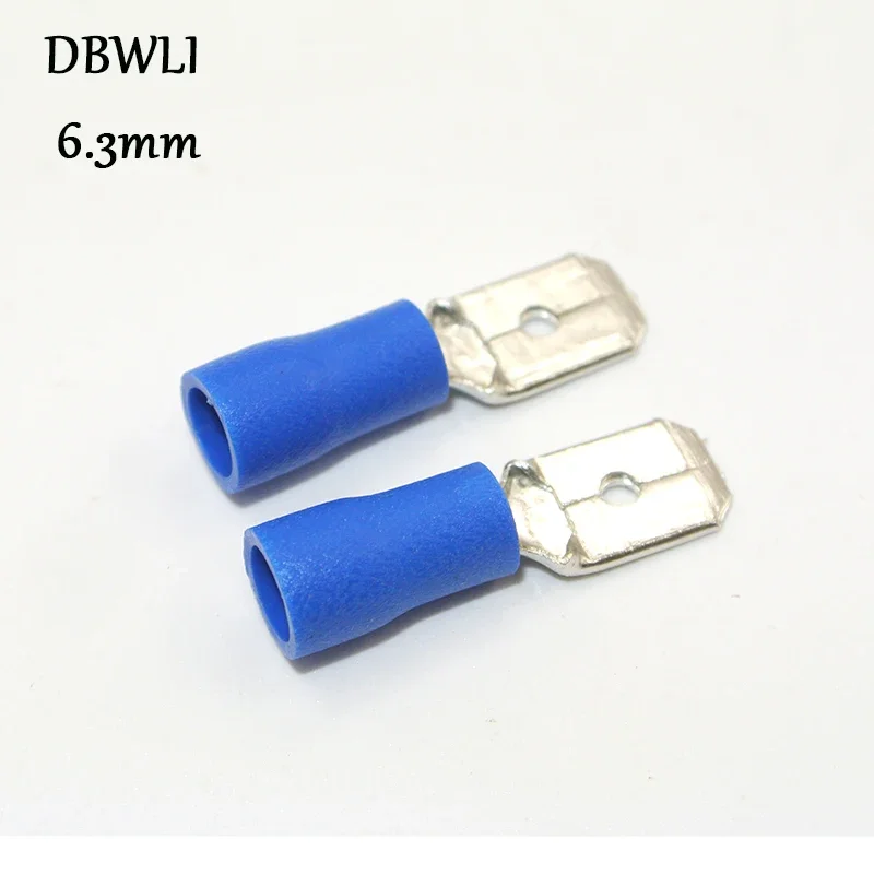 50/280pcs Female Crimp Terminals 2.8mm 4.8mm 6.3mm FDD MDD Insulated Spade Wire Connector Electrical Wiring Cable Plug