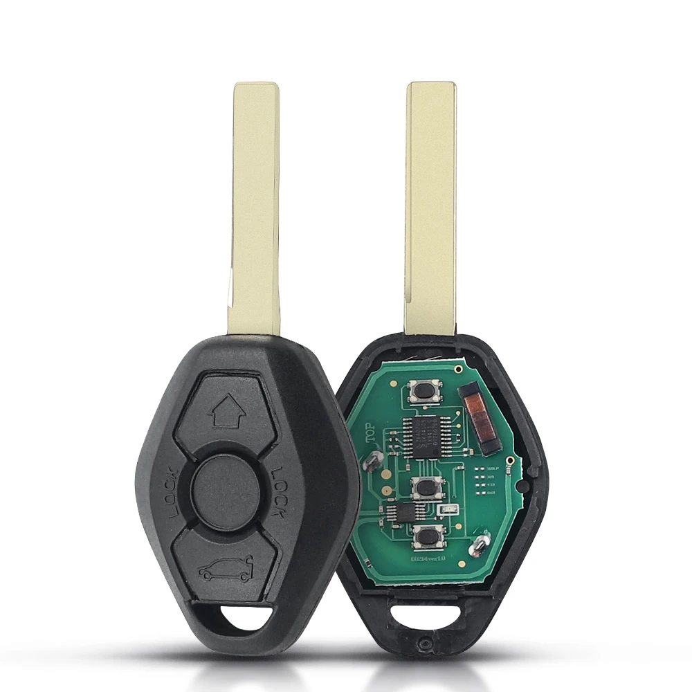 KEYYOU mit Batterie Fernbedienung Autoschlüssel ID46 Chip für BMW CAS2 5er Serie E46 E60 E83 E53 E36 E38 315LP MHZ 315MHz 433MHZ 868MHZ Schlüssel – Detail 6