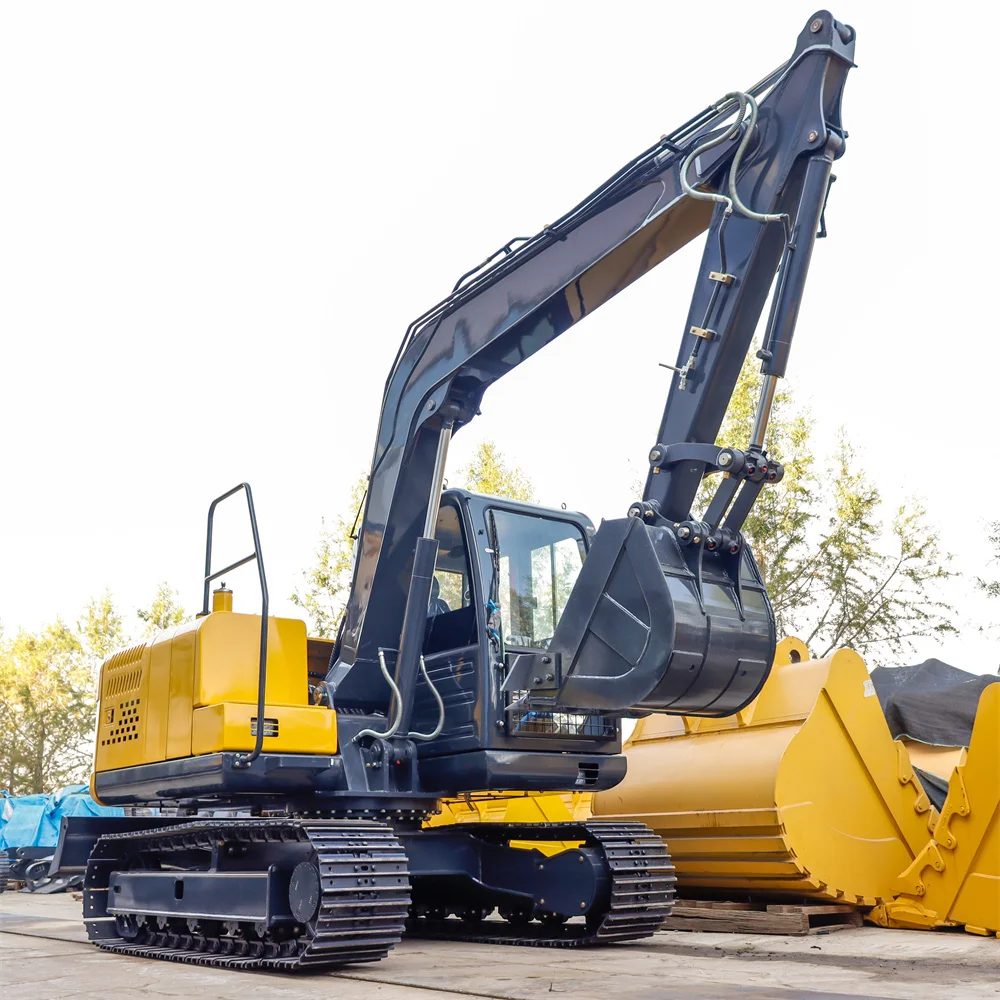 حفارة صغيرة 8 طن EPA حفار زاحف جديد محرك ديزل حفارات صغيرة 6 طن 8 طن أسعار الآلات